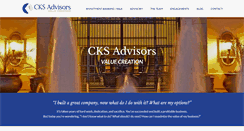 Desktop Screenshot of cksadvisors.com